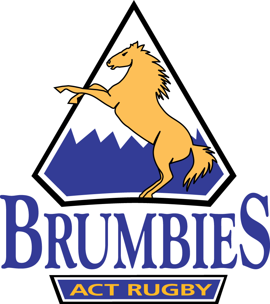 Brumbies 1996-2004 Primary Logo iron on transfers for clothing
